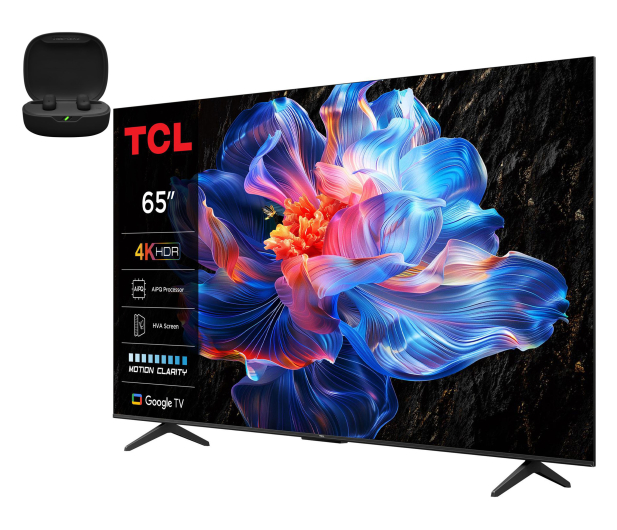 TCL 65V6C 65" LED 4K Google TV + Vibe Flex 2 Czarne - 1530363 - zdjęcie